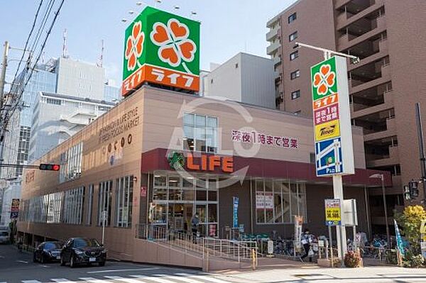 画像28:【スーパー】ライフ　土佐堀店まで350ｍ