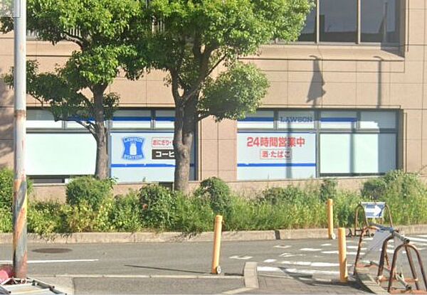 画像29:【コンビニエンスストア】ローソン 大阪中央卸売市場店まで380ｍ