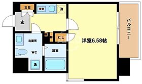 Grandi Utsubo Park 205 ｜ 大阪府大阪市西区靱本町2丁目（賃貸マンション1K・2階・22.31㎡） その2