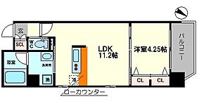 ラクラス江戸堀  ｜ 大阪府大阪市西区江戸堀3丁目（賃貸マンション1LDK・13階・36.62㎡） その2