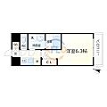 エスリードRESIDENCE大阪福島CITYWEST2階6.5万円