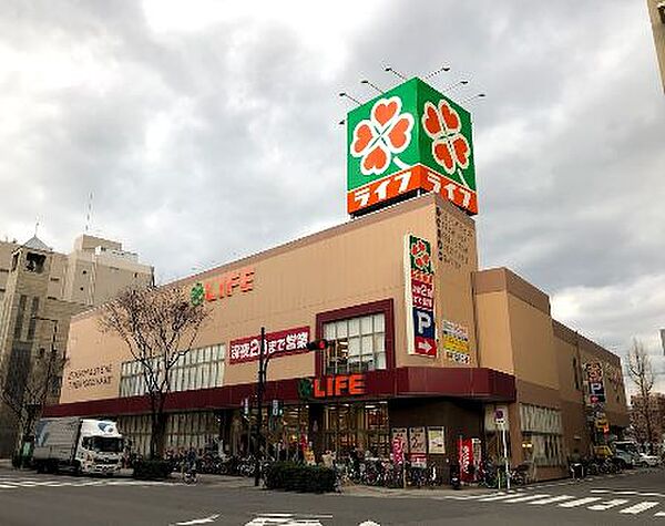 画像26:【スーパー】ライフ太融寺店まで561ｍ