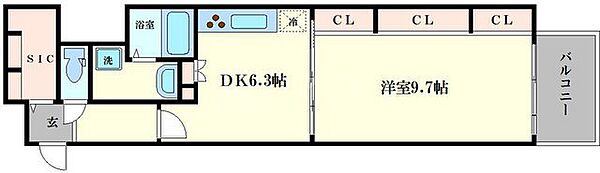 プレサンス堺筋本町駅前 503｜大阪府大阪市中央区南本町1丁目(賃貸マンション1DK・5階・44.06㎡)の写真 その2