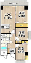 インプルーブ天満橋 303 ｜ 大阪府大阪市北区天満2丁目1-24（賃貸マンション3LDK・3階・66.00㎡） その2