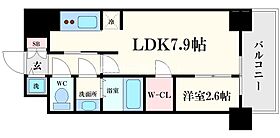 セレーノ南森町 501 ｜ 大阪府大阪市北区南森町2丁目3-30（賃貸マンション1LDK・5階・33.40㎡） その2