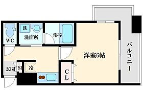 ISM谷町六丁目 1505 ｜ 大阪府大阪市中央区安堂寺町2丁目1番地7号（賃貸マンション1K・15階・23.28㎡） その2