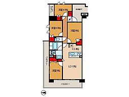 ソライエ葛飾小菅 4LDKの間取図画像