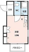 私の家II 101 ｜ 愛知県岡崎市岡町字東野々宮18-4（賃貸アパート1R・1階・28.21㎡） その2