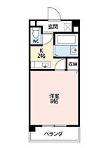 グランデュール46 102 ｜ 愛知県岡崎市元欠町2丁目13-6（賃貸マンション1K・1階・24.75㎡） その2