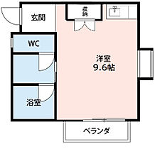 愛知県岡崎市江口3丁目1-20（賃貸マンション1R・1階・23.71㎡） その2