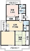 ロイヤルハウス上地 Ｂ－3 ｜ 愛知県岡崎市上地4丁目9-11（賃貸マンション2LDK・3階・71.34㎡） その2