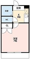 西岡崎フロイデ 110 ｜ 愛知県岡崎市昭和町字北浦30-1（賃貸アパート1K・1階・24.84㎡） その2