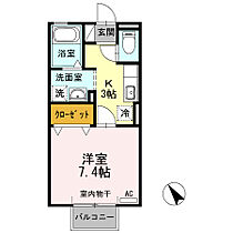 エスポワール栄II 203 ｜ 愛知県岡崎市栄町4丁目28（賃貸アパート1K・2階・29.52㎡） その2