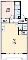 マンション岡田 201 ｜ 愛知県岡崎市井田町字茨坪34-148（賃貸マンション1LDK・2階・53.82㎡） その2