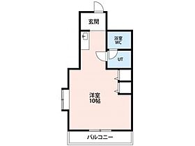 コーポラス和志山 2Ｂ ｜ 愛知県岡崎市西本郷町字和志山35（賃貸マンション1R・2階・30.00㎡） その2