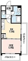 アスペン 401 ｜ 愛知県岡崎市栄町4丁目6（賃貸マンション1DK・4階・32.25㎡） その2