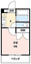 エクセレンス緑丘 111 ｜ 愛知県岡崎市美合町字老婆懐26-1（賃貸アパート1K・1階・20.28㎡） その2