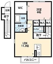 グリーンシティ竜美Ｎ棟 Ｃ ｜ 愛知県岡崎市明大寺町字大圦73-30（賃貸アパート1LDK・2階・50.30㎡） その2