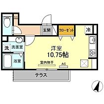 メルベーユ 102 ｜ 愛知県岡崎市羽根町字鰻池108（賃貸アパート1R・1階・29.71㎡） その2