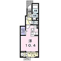 フォーシーズンズII 102 ｜ 愛知県岡崎市渡町字圦口1番地1（賃貸アパート1R・1階・32.43㎡） その2