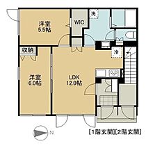 ハーベスト月寒西B棟 101 ｜ 北海道札幌市豊平区月寒西二条10丁目（賃貸アパート2LDK・1階・56.00㎡） その2