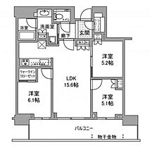 グランドメゾン新梅田タワー THE CLUB RESIDENCE  ｜ 大阪府大阪市北区大淀南2丁目（賃貸マンション3LDK・21階・73.11㎡） その2