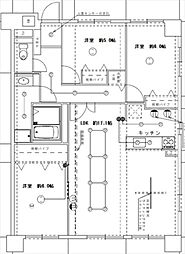 ヴェルビュ新屋敷東 3LDKの間取図画像