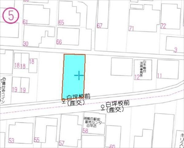 地図を拡大表示