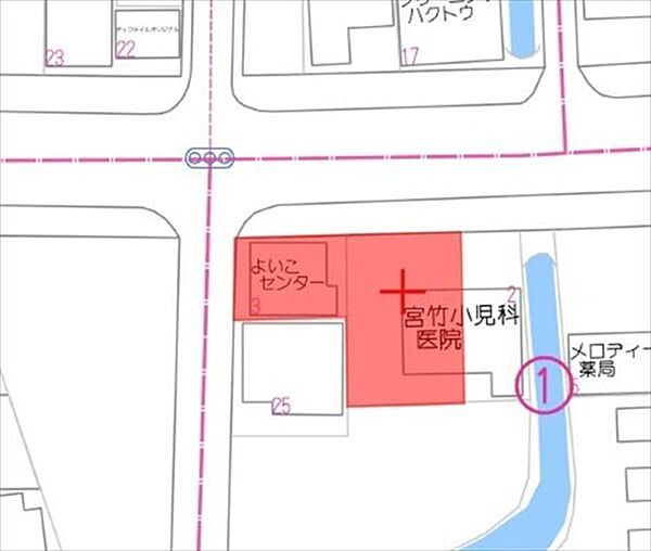 地図を拡大表示