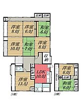 千葉県市原市土宇（賃貸一戸建9LDK・1階・229.37㎡） その2