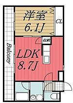 千葉県市原市玉前（賃貸アパート1LDK・2階・40.94㎡） その2