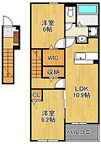 ニューライズ行橋　I  ｜ 福岡県行橋市行事3丁目（賃貸アパート2LDK・2階・58.60㎡） その2