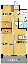 カリブ  ｜ 福岡県京都郡苅田町新津1丁目（賃貸マンション2LDK・6階・61.32㎡） その2