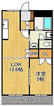 プロニティＢ  ｜ 福岡県北九州市小倉南区東貫1丁目（賃貸アパート1LDK・2階・41.00㎡） その2