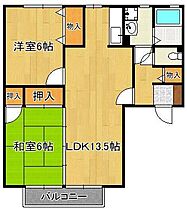 グレイス上吉田　A棟  ｜ 福岡県北九州市小倉南区上吉田1丁目（賃貸アパート2LDK・2階・55.40㎡） その2