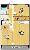 HAPPY-T  ｜ 福岡県行橋市西宮市1丁目（賃貸マンション2LDK・3階・56.70㎡） その1