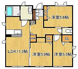 シャーメゾン雅　A棟 1階
