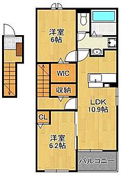 ヒカルサ行橋　I 2階/-