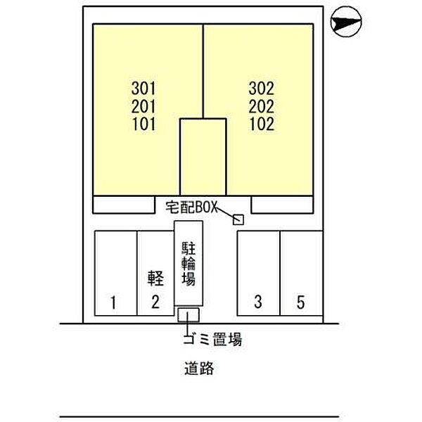 （仮）柏原市古町ＰＪ　B棟 ｜大阪府柏原市古町3丁目(賃貸アパート2LDK・3階・58.37㎡)の写真 その26