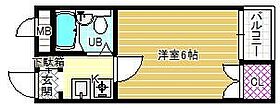 ヴィラ桃山台  ｜ 大阪府羽曳野市はびきの3丁目（賃貸マンション1K・4階・18.00㎡） その2