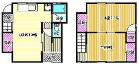 大県4丁目一戸建  ｜ 大阪府柏原市大県4丁目（賃貸一戸建2LDK・1階・51.30㎡） その2