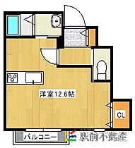 アヴェニール新地町 102 ｜ 福岡県大牟田市新地町5-2（賃貸アパート1R・1階・31.46㎡） その2