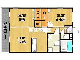 トレスアーラ 308 ｜ 福岡県大牟田市小川町34（賃貸マンション2LDK・3階・58.48㎡） その2