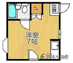 セレナI 201 ｜ 福岡県大牟田市萩尾町1丁目307-1（賃貸アパート1R・2階・19.87㎡） その2