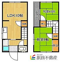 林アパート 3 ｜ 福岡県大牟田市天領町1丁目48-2（賃貸アパート2LDK・1階・49.68㎡） その2