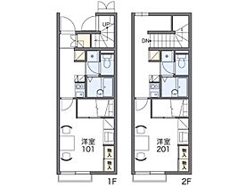 レオパレスじおう 101 ｜ 福岡県大牟田市大字草木102-1（賃貸アパート1K・1階・23.61㎡） その2