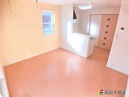 エレガンテ　プレッソIIA棟 203 2階1LDKのリビング/ダイニング