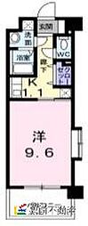 スプリングウィンド2 1Kの間取図画像