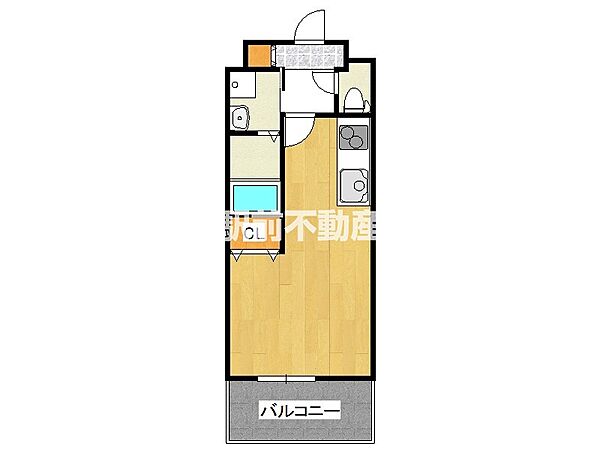 レブリアント鳥栖 202｜佐賀県鳥栖市大正町(賃貸マンション1R・2階・29.47㎡)の写真 その2