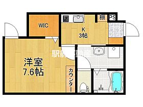 IF Airy court 102 ｜ 佐賀県鳥栖市桜町1448-4（賃貸アパート1K・1階・29.19㎡） その2